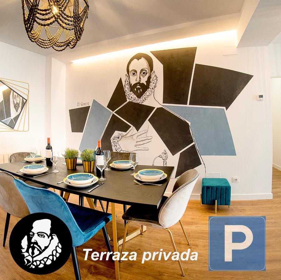 Cervantes 5 Collection - Greco Aparcamiento En El Edificio Toledo Buitenkant foto